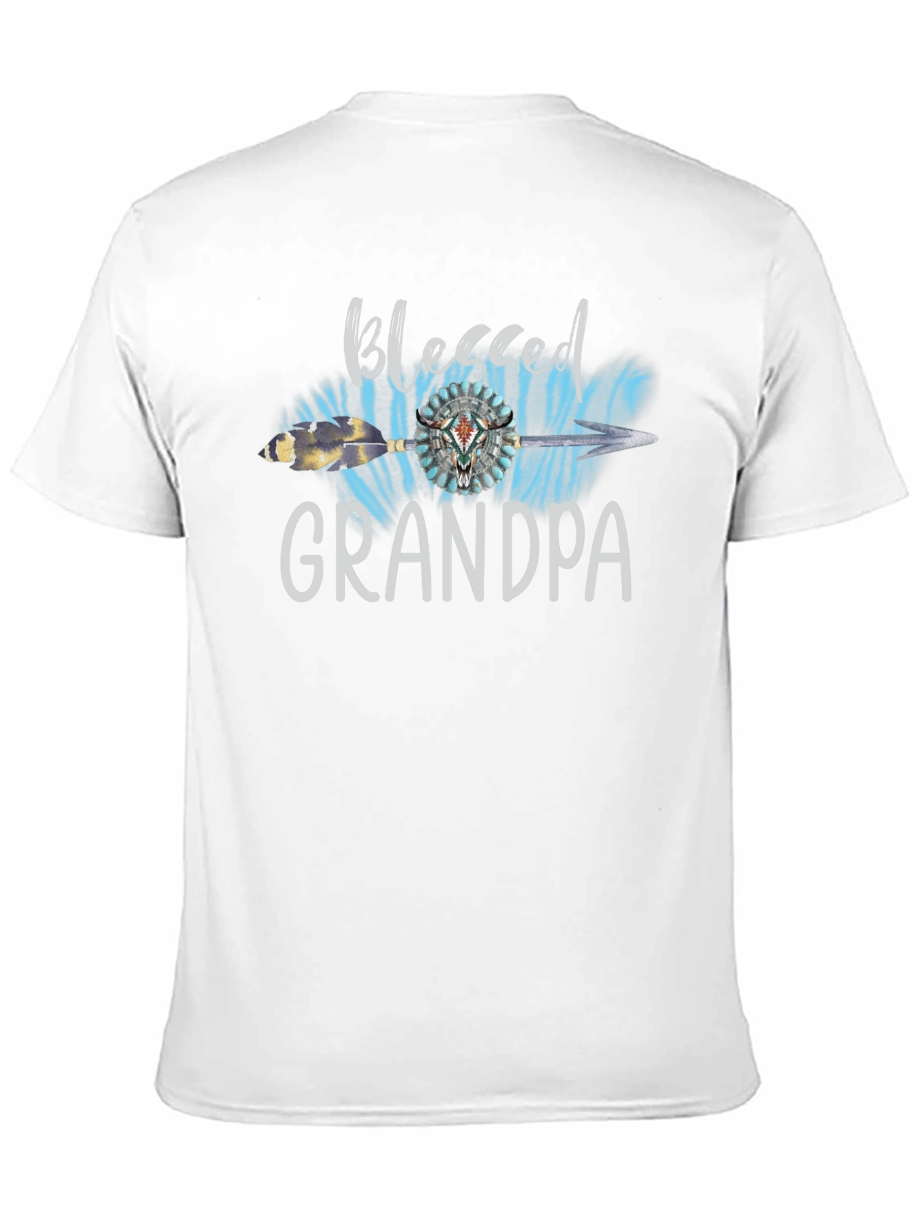 Blessed Grandpa Graphic T-Shirt
