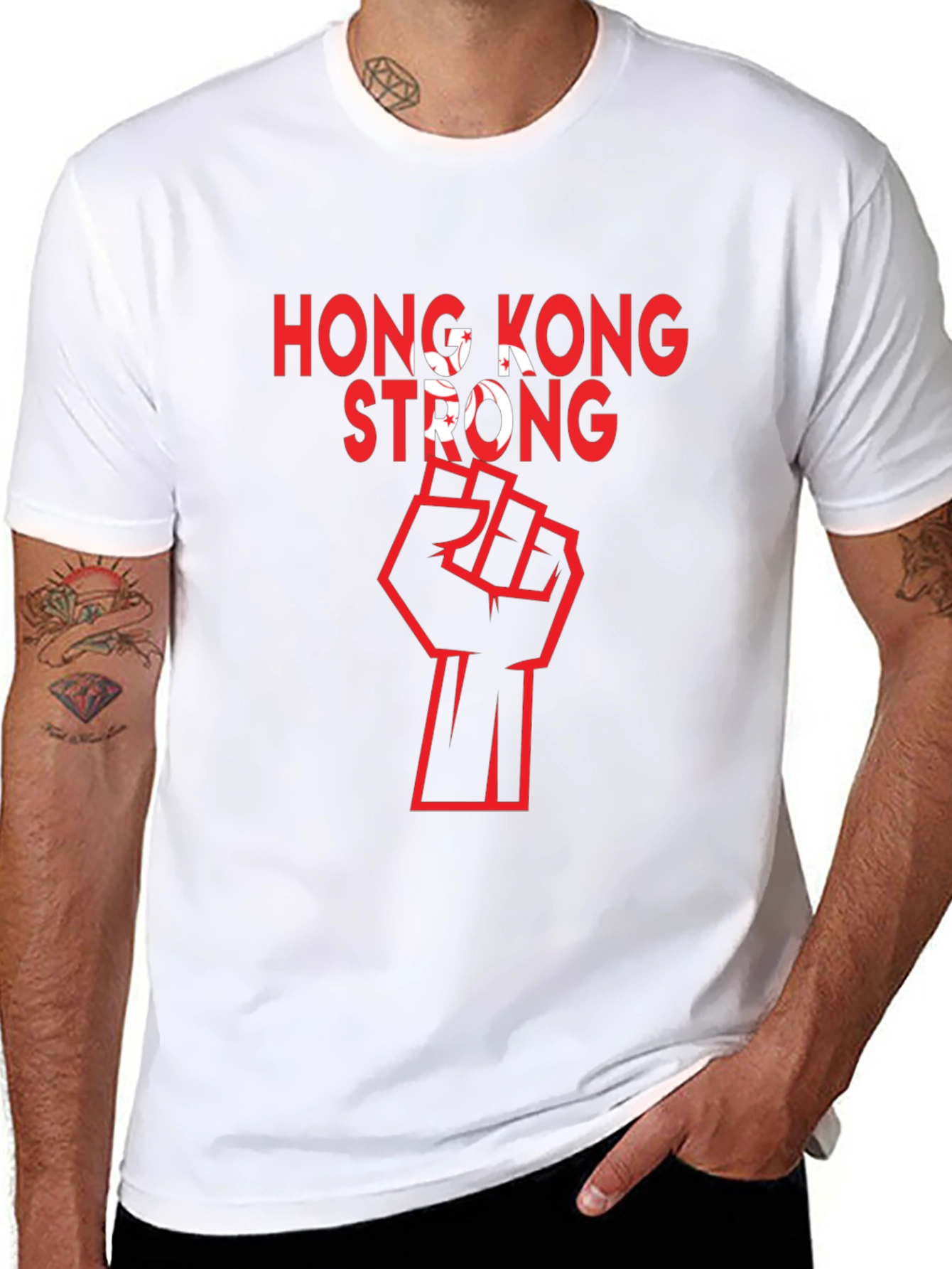 Hong Kong Strong T-Shirt - Support Freedom