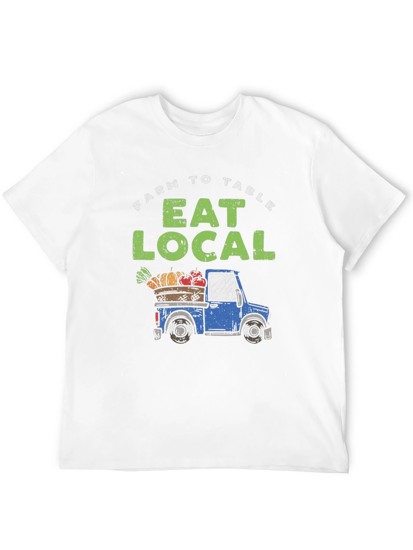 Farm to Table Eat Local Graphic Tee