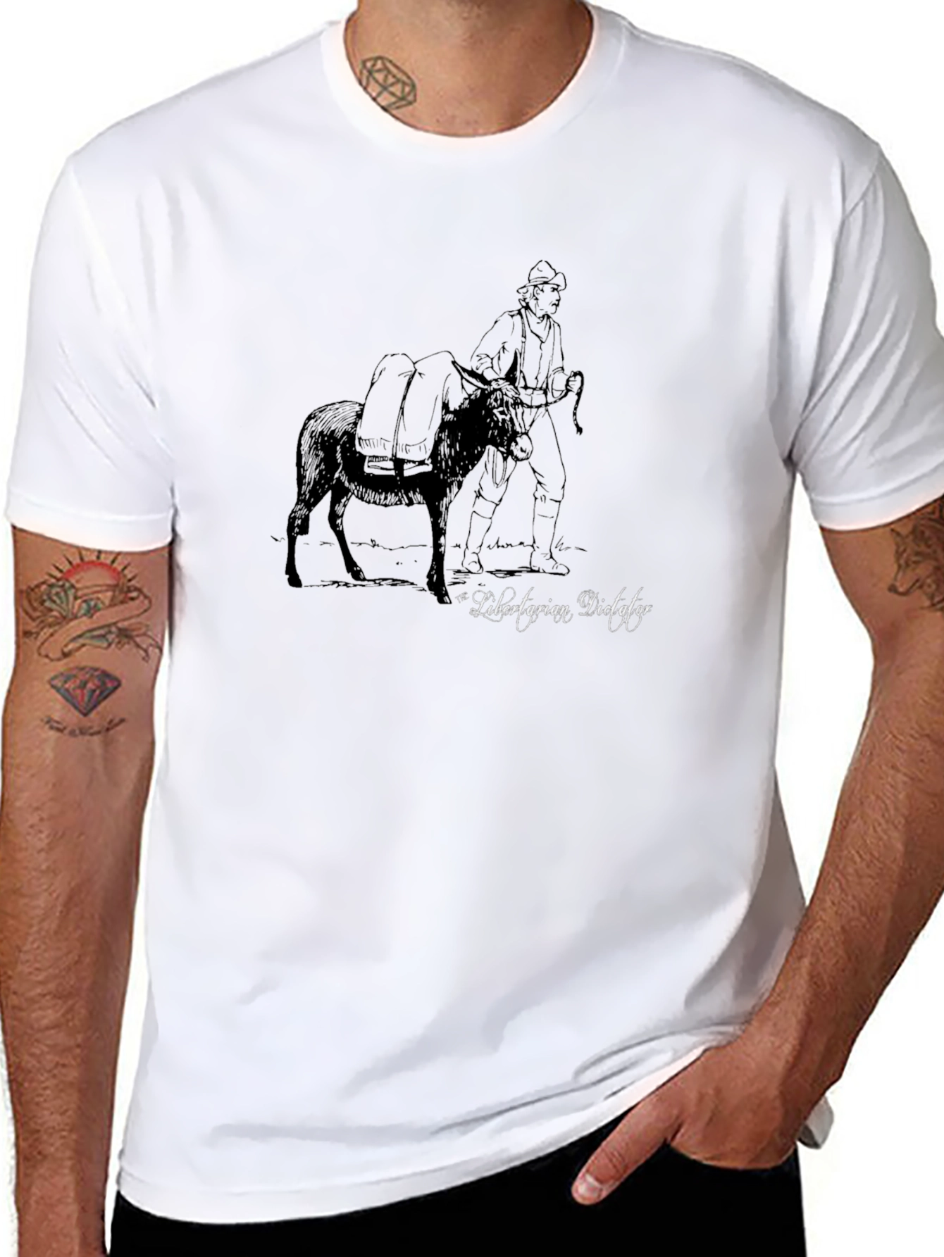 Libertarian Dictator Graphic Tee