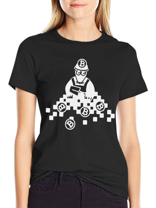 Bitcoin Miner T-Shirt - Crypto Mining Apparel