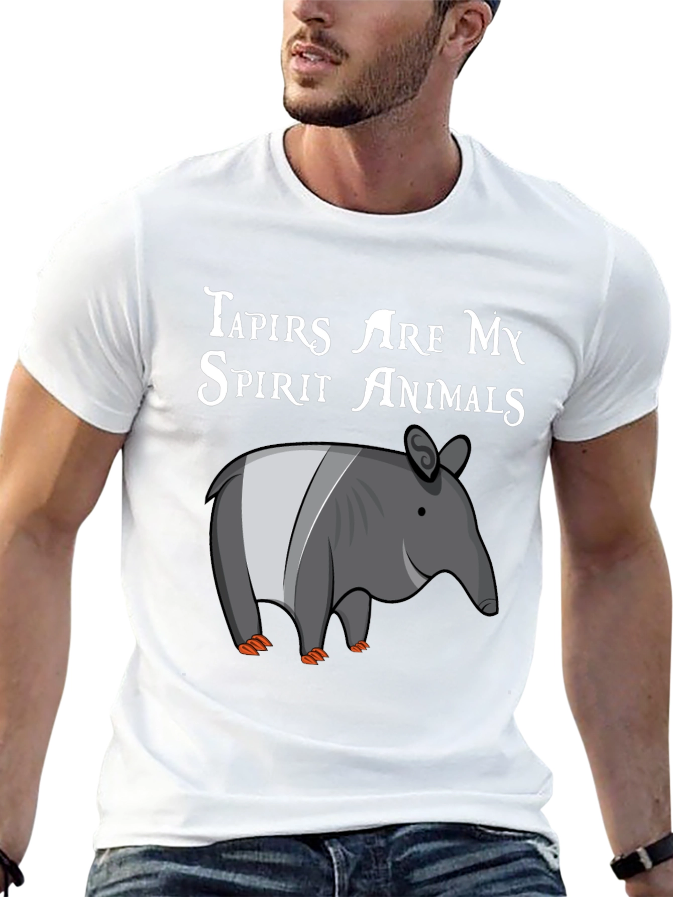 Tapir Spirit Animal Graphic Tee