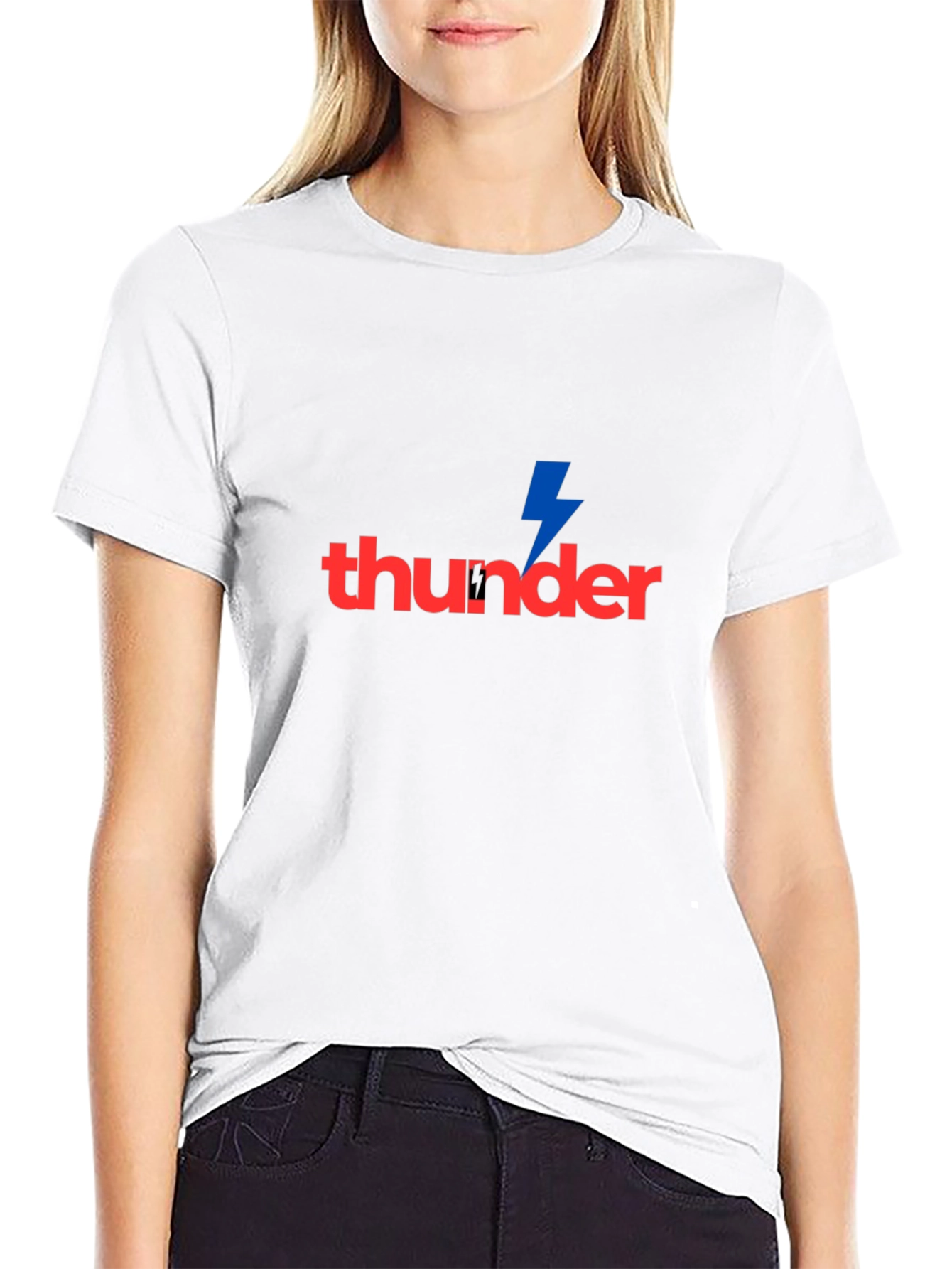 Thunder Bolt Graphic Tee - Modern Fit