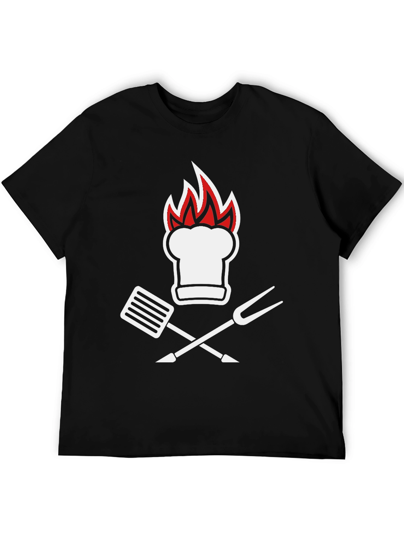 Chef Hat & BBQ Tool T-Shirt