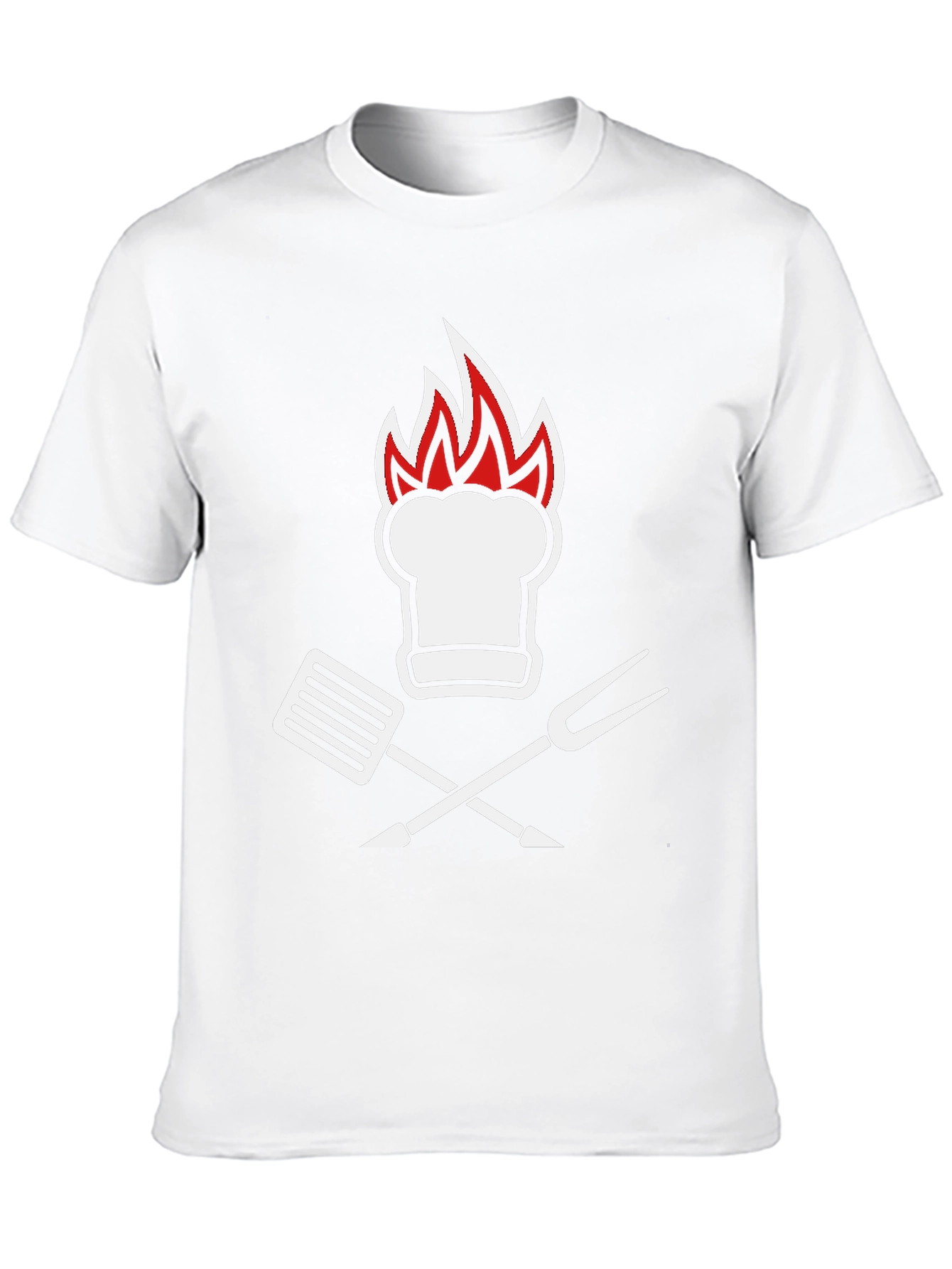Chef Hat & BBQ Tool T-Shirt