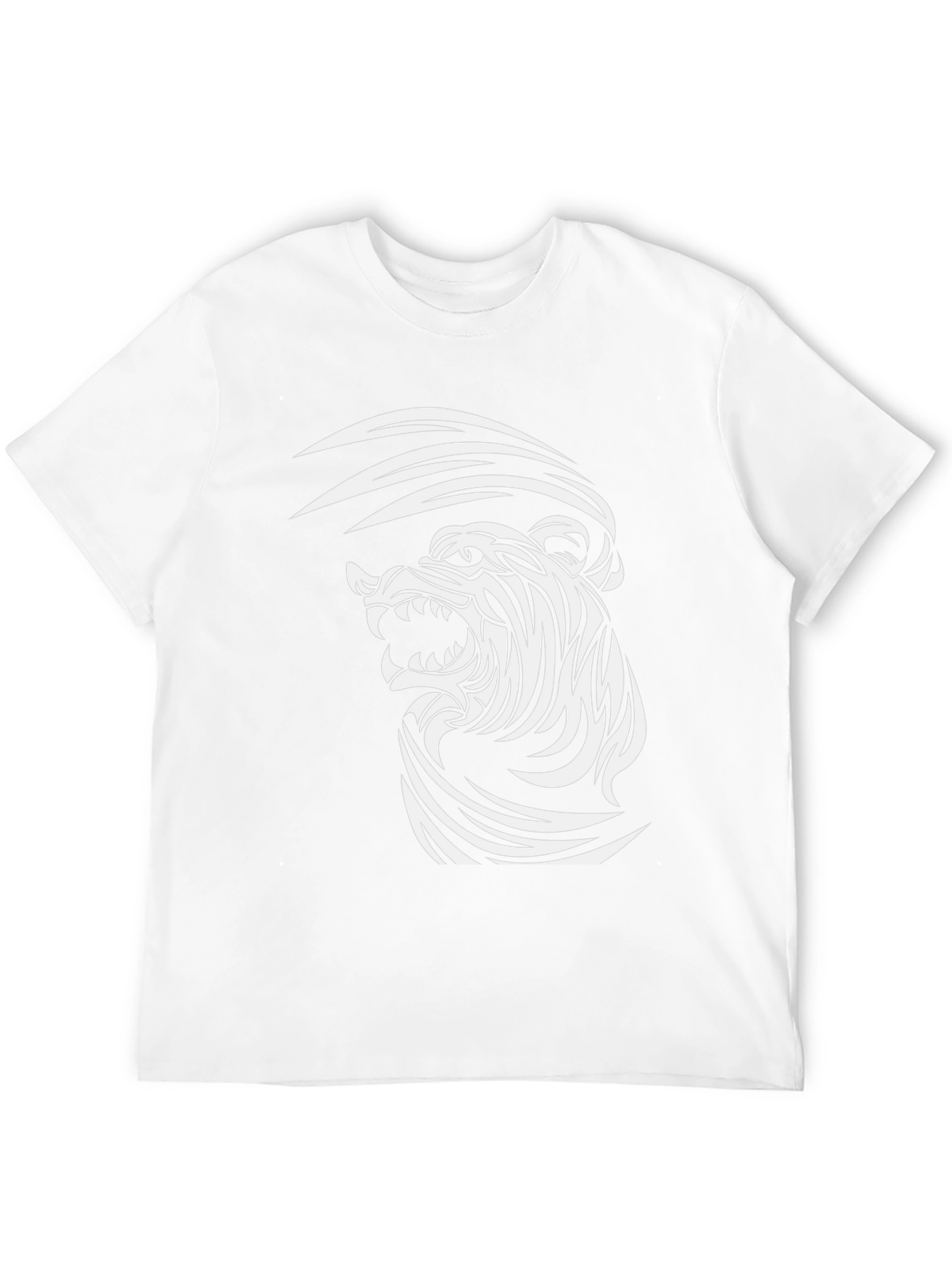 Roaring Tiger Graphic Tee - Black