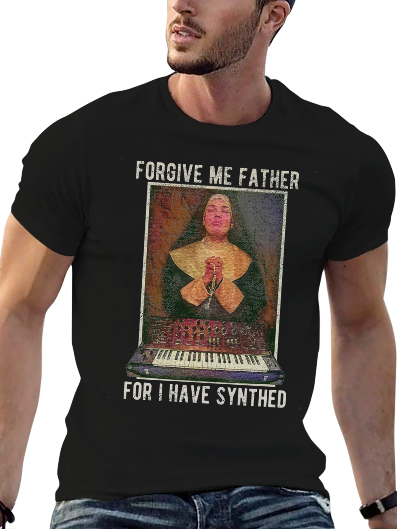 Forgive Me Father I Have Synthed T-Shirt