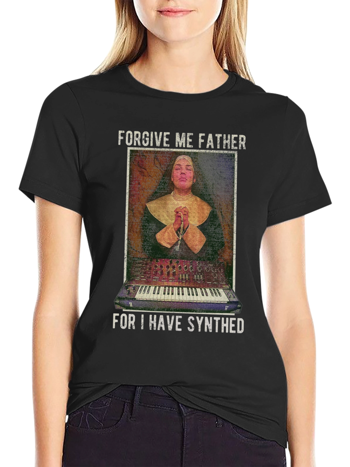 Forgive Me Father I Have Synthed T-Shirt