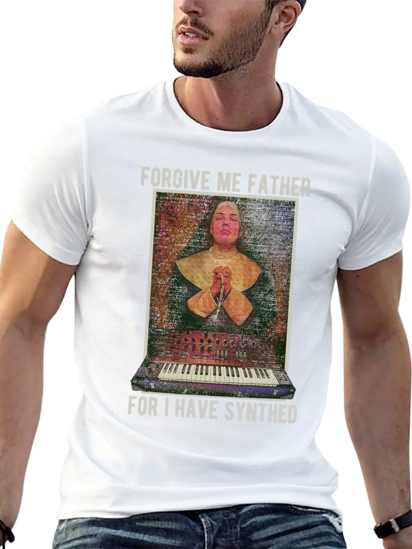 Forgive Me Father I Have Synthed T-Shirt