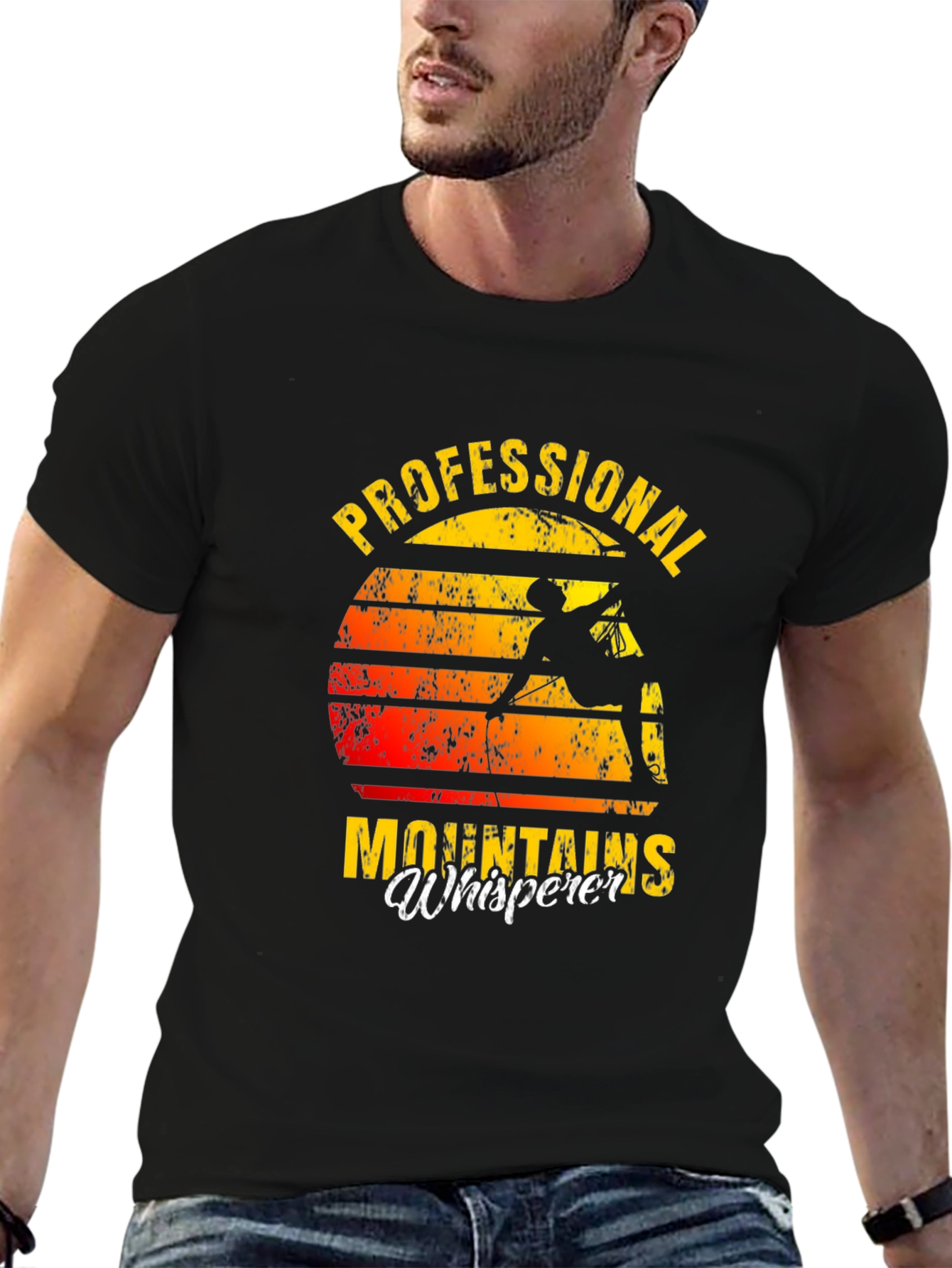 Professional Mountain Whisperer Graphic Tee