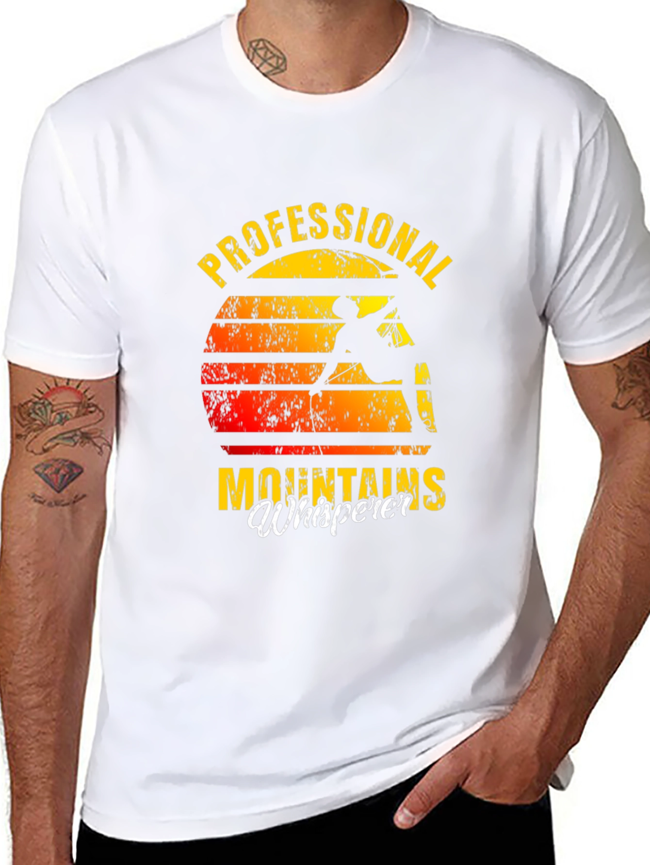 Professional Mountain Whisperer Graphic Tee