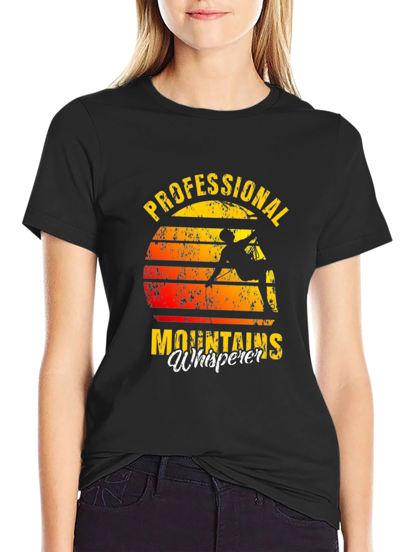 Professional Mountain Whisperer Graphic Tee