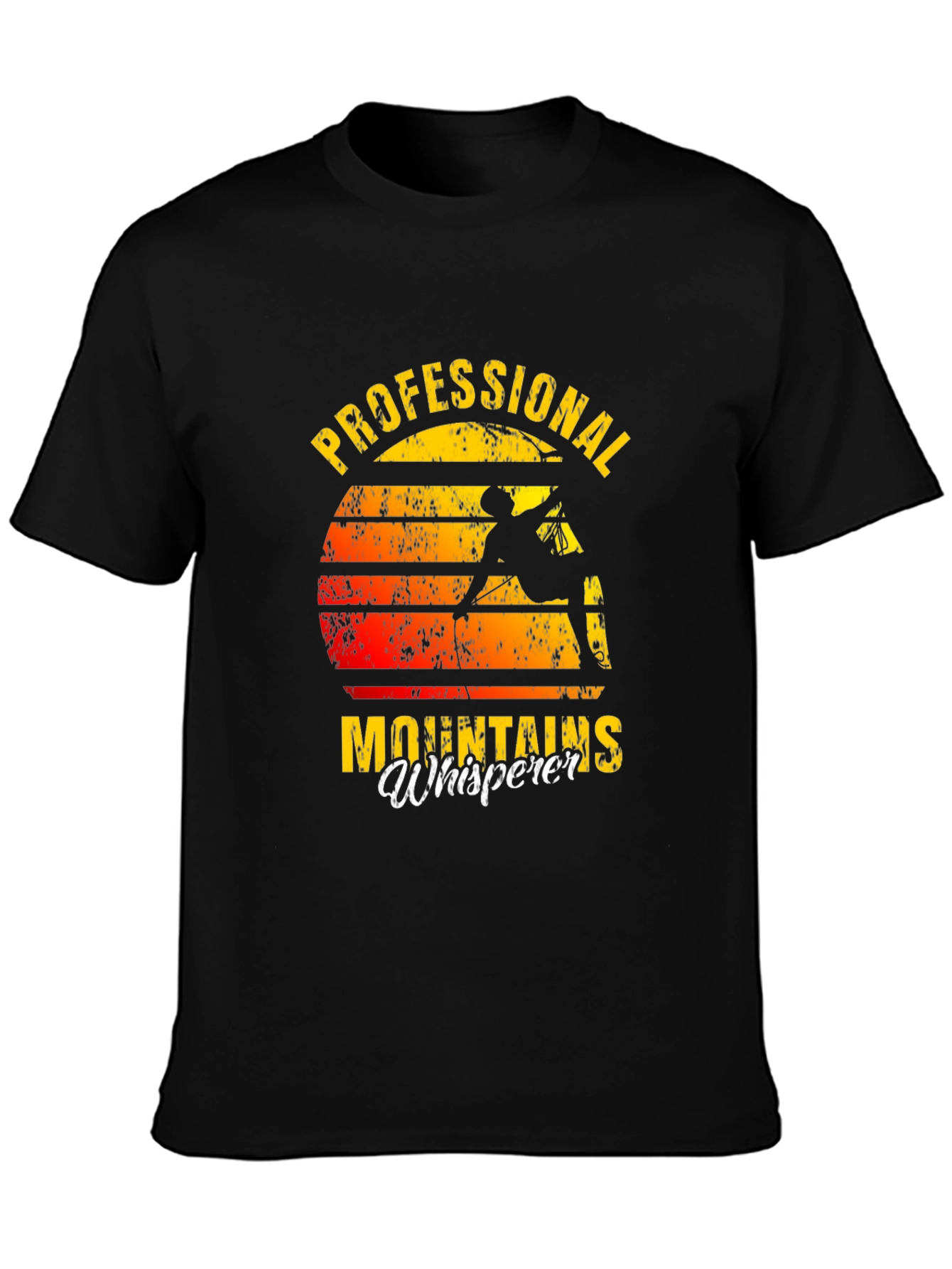 Professional Mountain Whisperer Graphic Tee
