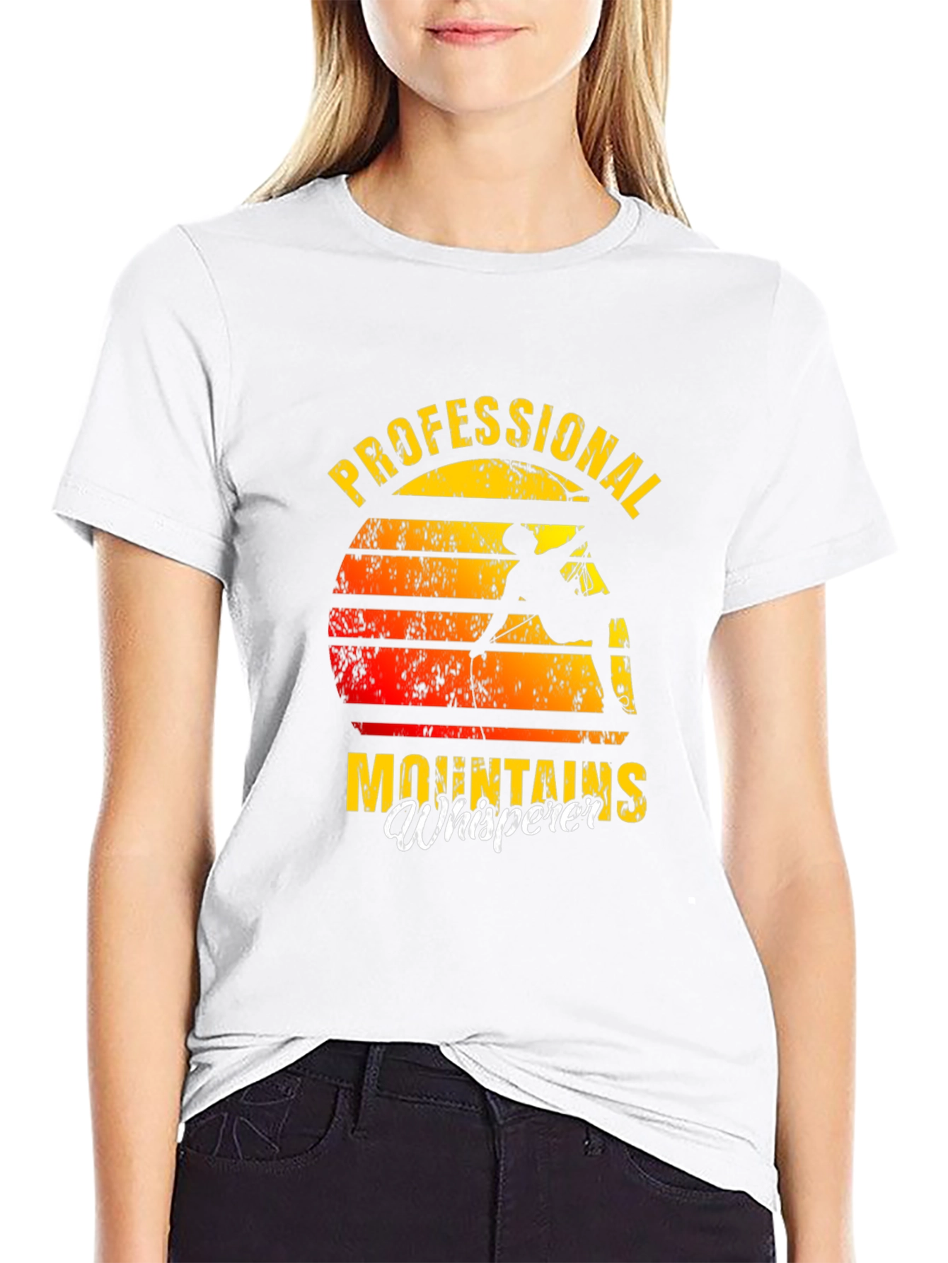 Professional Mountain Whisperer Graphic Tee