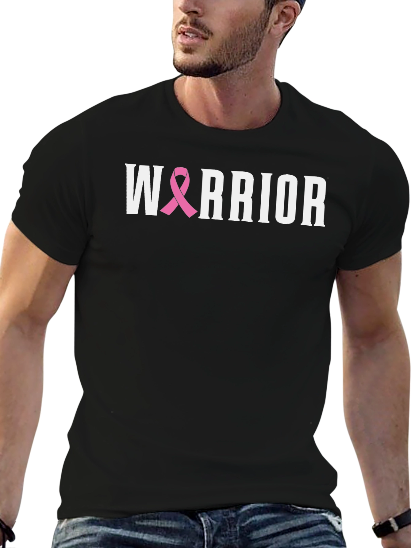 Warrior Breast Cancer Awareness T-Shirt