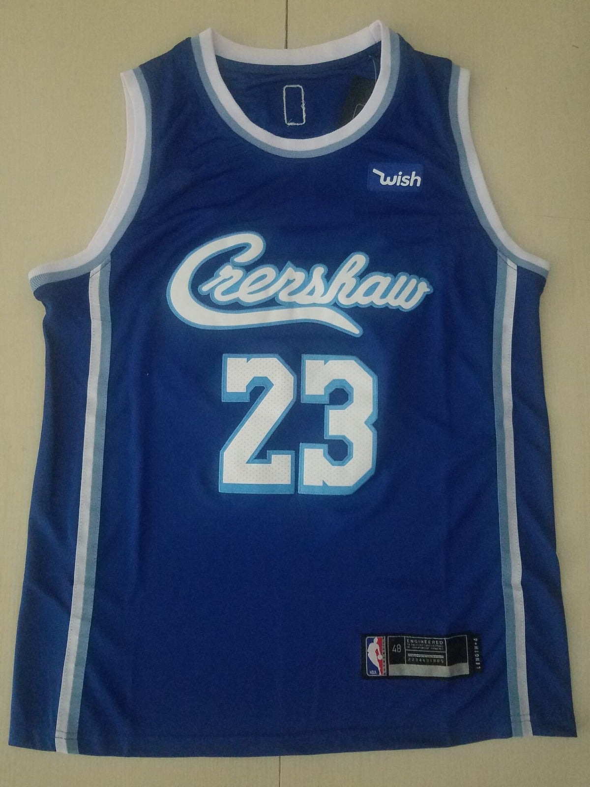Men's Los Angeles Lakers LeBron James #23 NBA Blue Swingman Jerseys