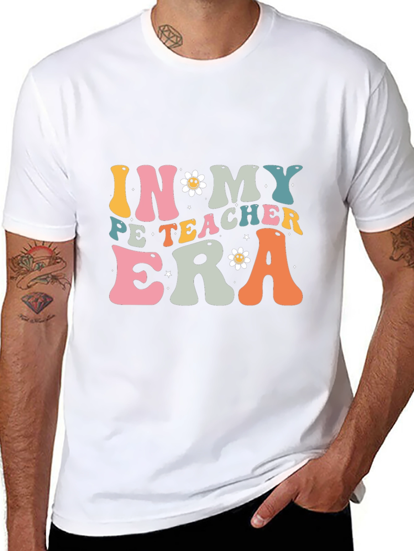 In My PE Teacher Era Black T-Shirt