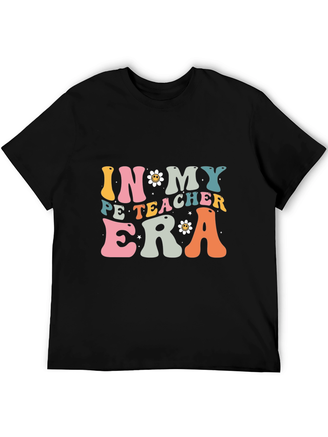 In My PE Teacher Era Black T-Shirt