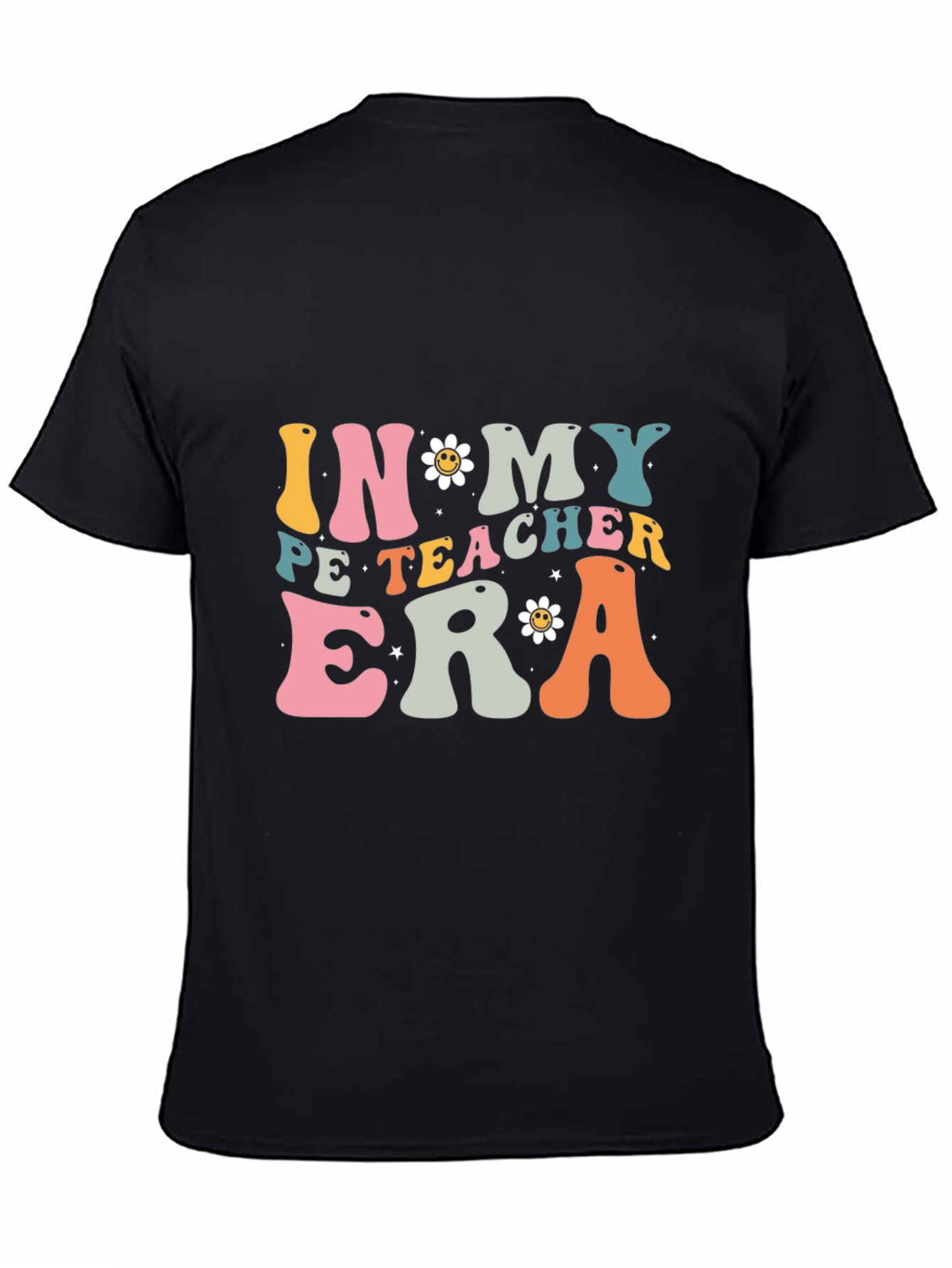 In My PE Teacher Era Black T-Shirt