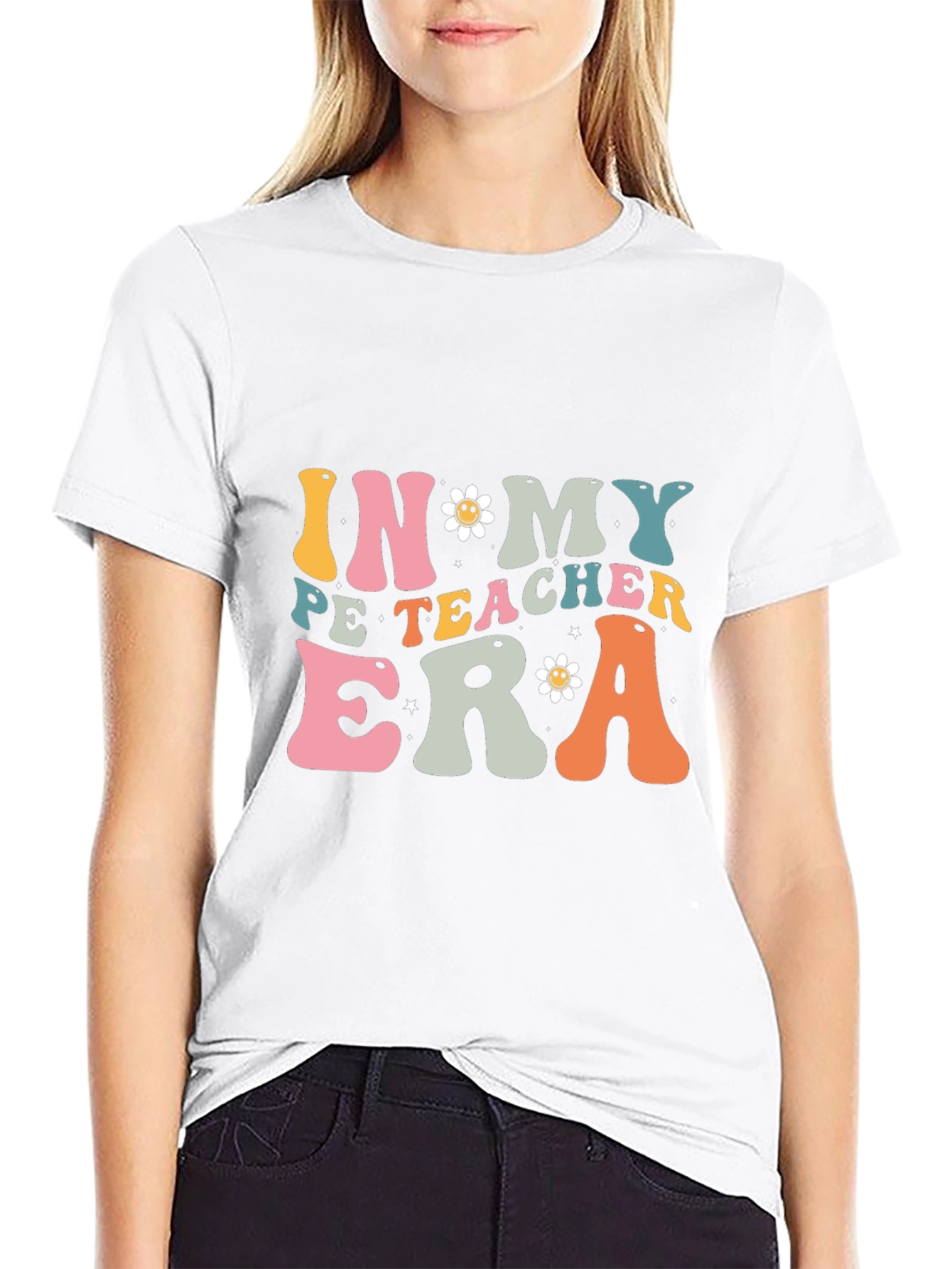 In My PE Teacher Era Black T-Shirt