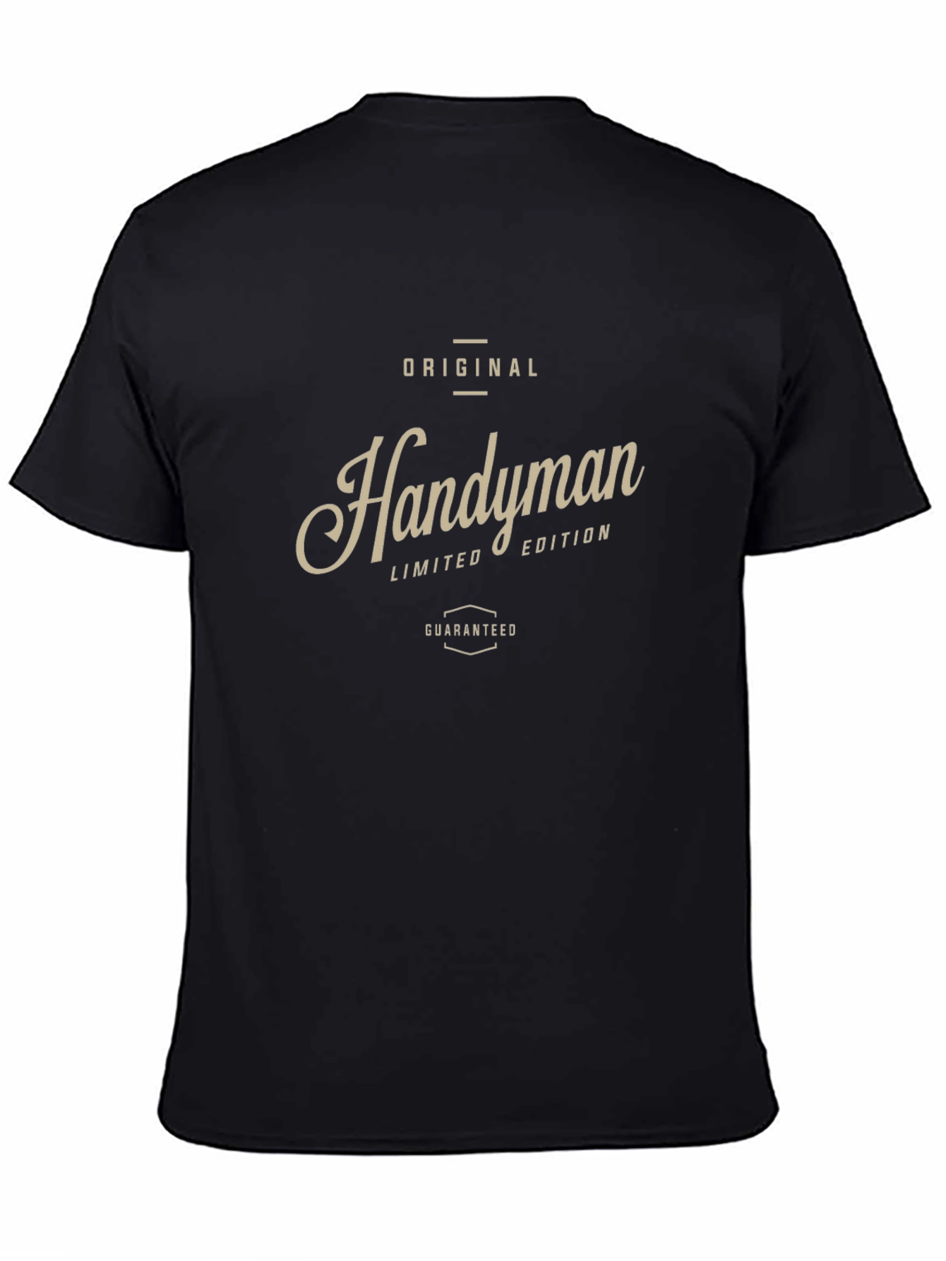 Original Handyman Limited Edition Black T-Shirt