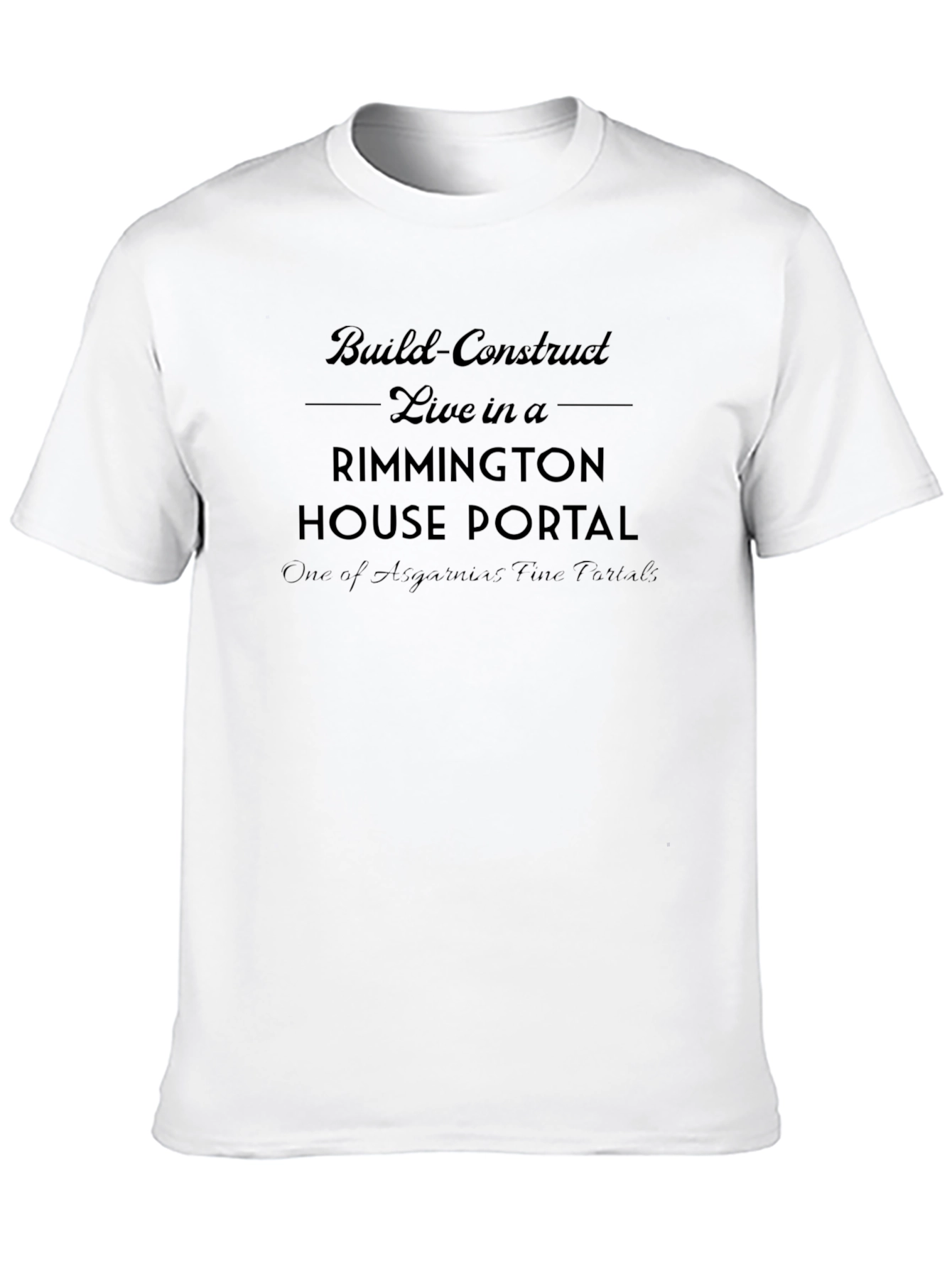 Rimmington House Portal T-Shirt - Build & Construct