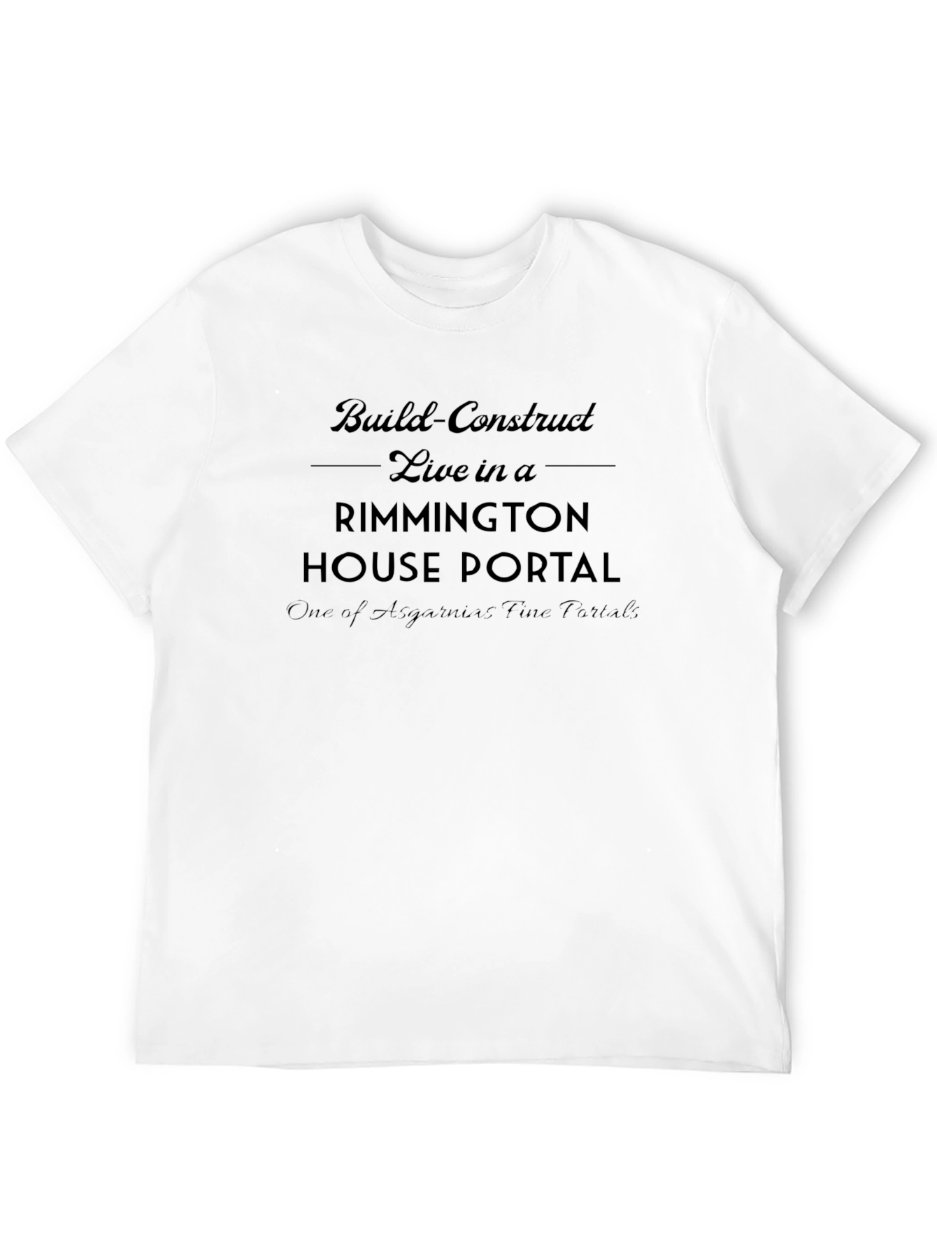 Rimmington House Portal T-Shirt - Build & Construct