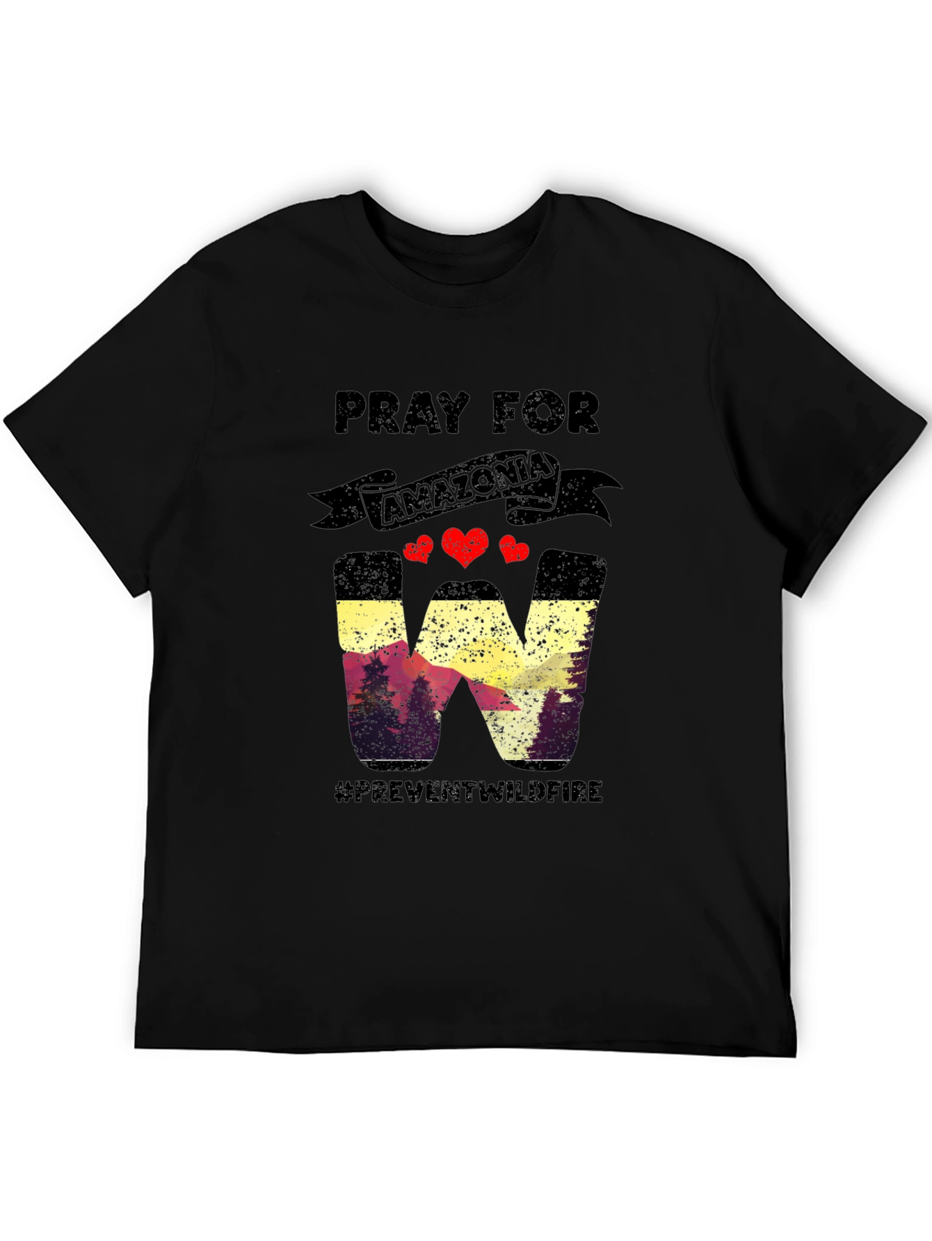Pray for Amazonia Wildfire Prevention T-Shirt