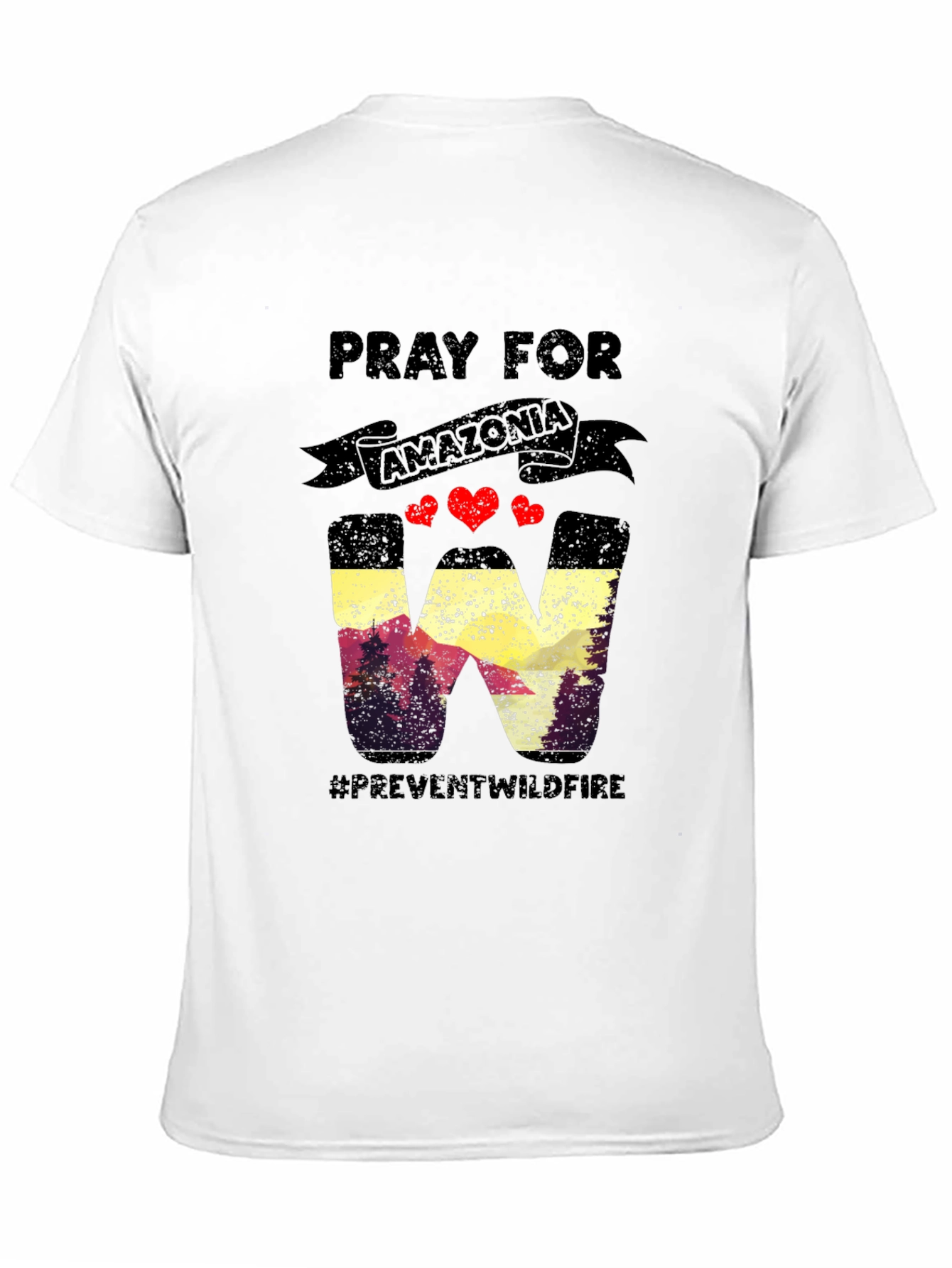 Pray for Amazonia Wildfire Prevention T-Shirt