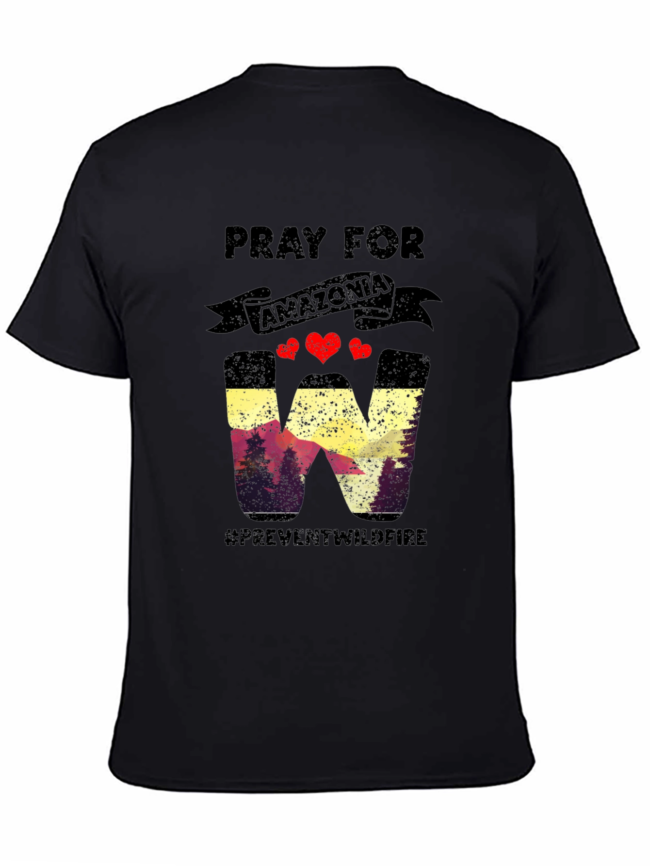 Pray for Amazonia Wildfire Prevention T-Shirt