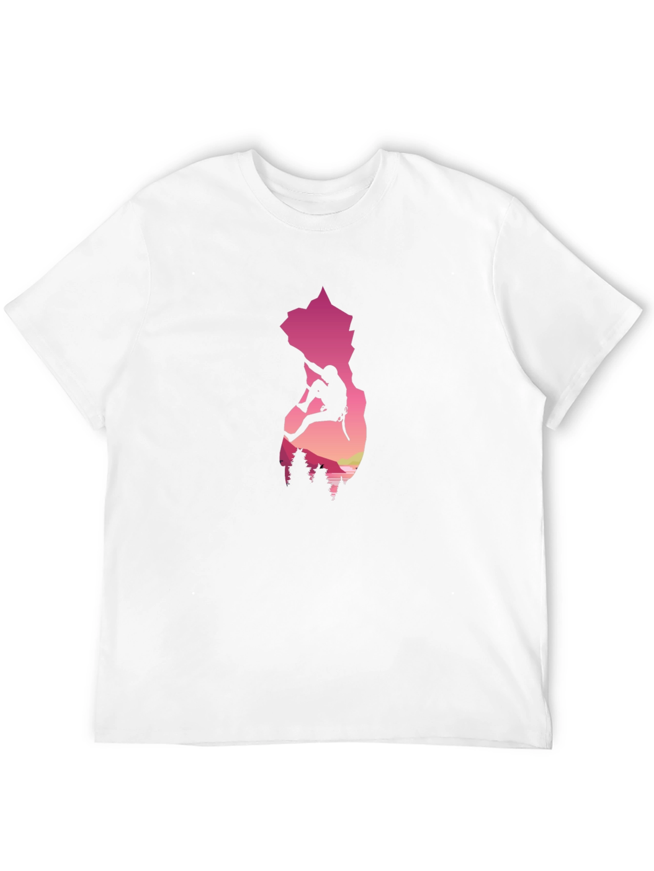 Climbing Silhouette Graphic Tee