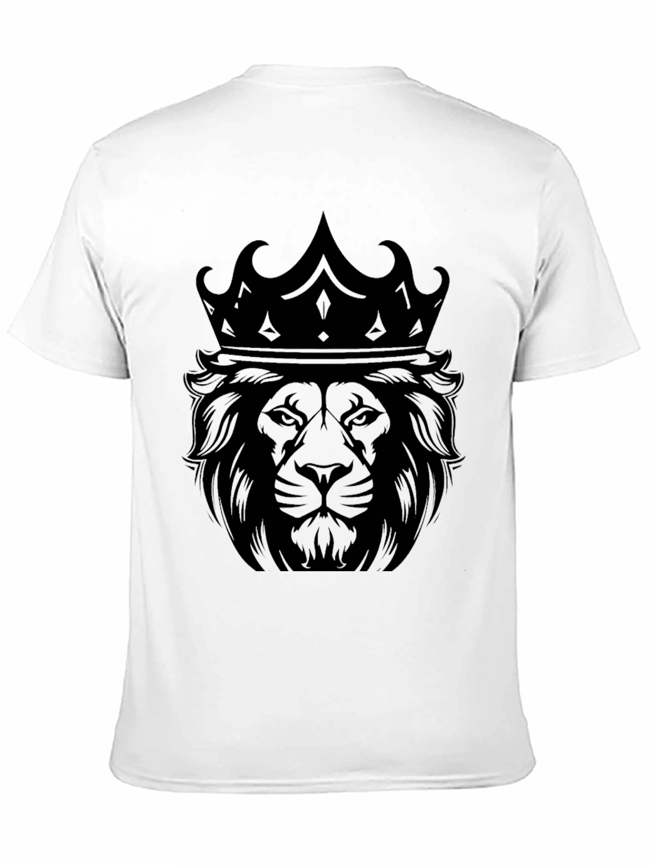 Lion King Graphic Tee - Black Cotton T-Shirt