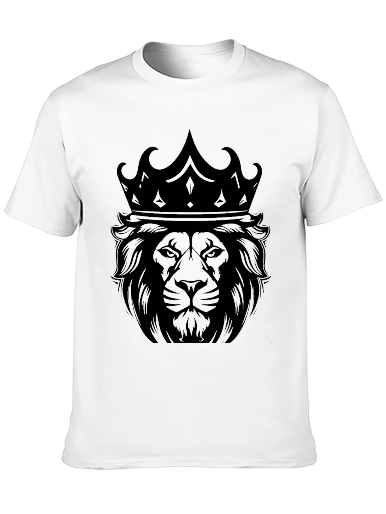 Lion King Graphic Tee - Black Cotton T-Shirt