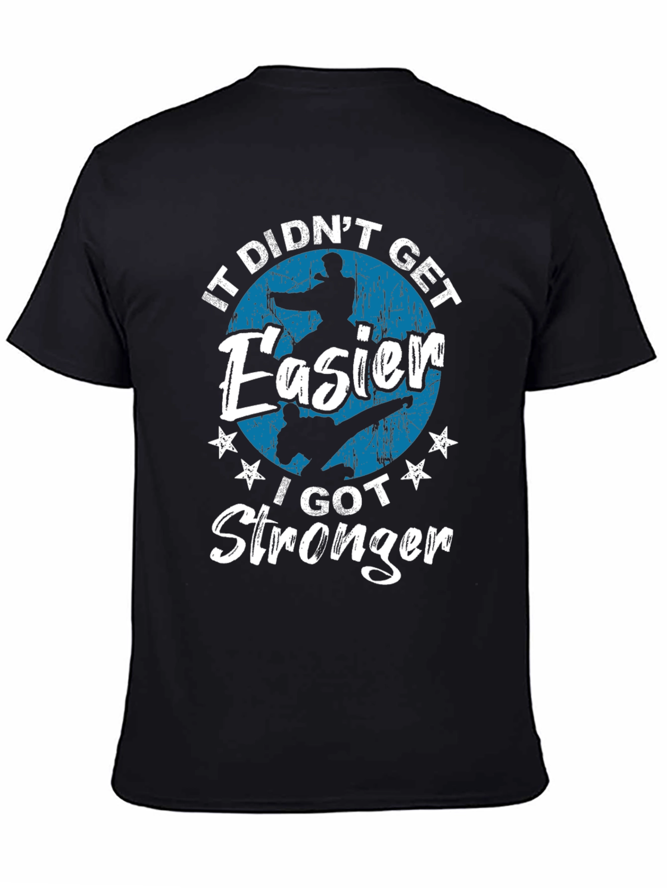 Martial Arts Stronger Black T-Shirt