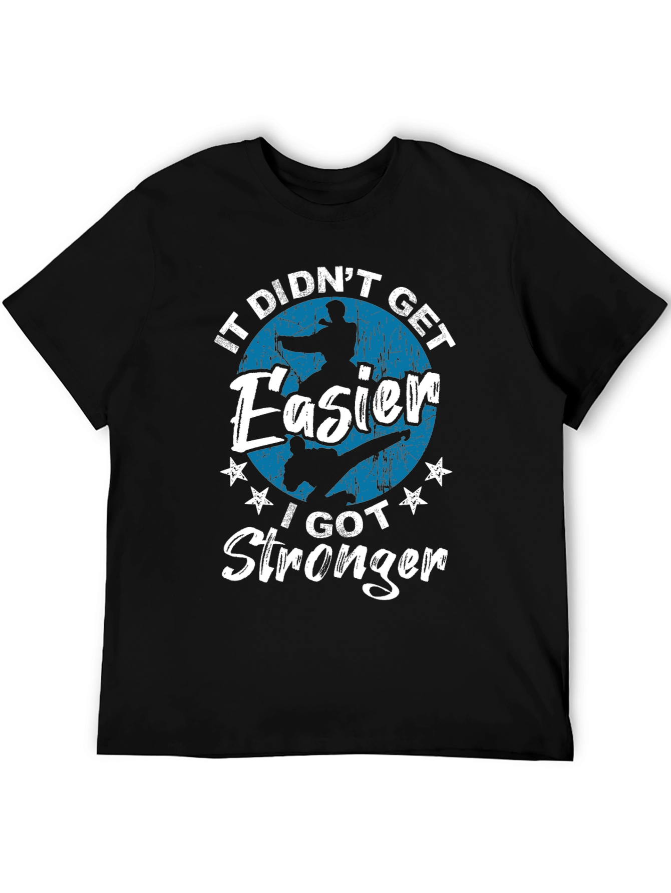 Martial Arts Stronger Black T-Shirt