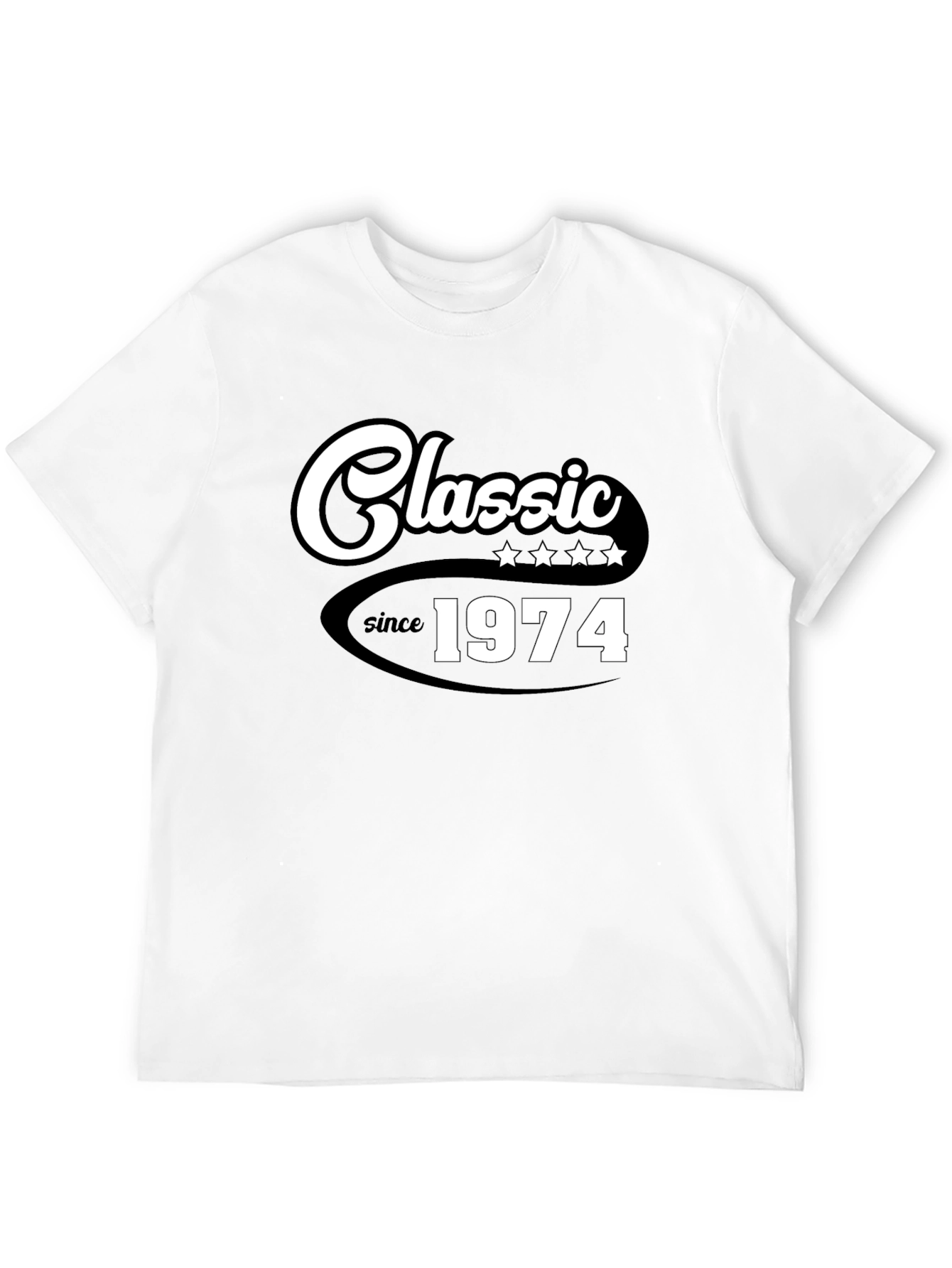 Classic Since 1974 Graphic Tee - Retro Style