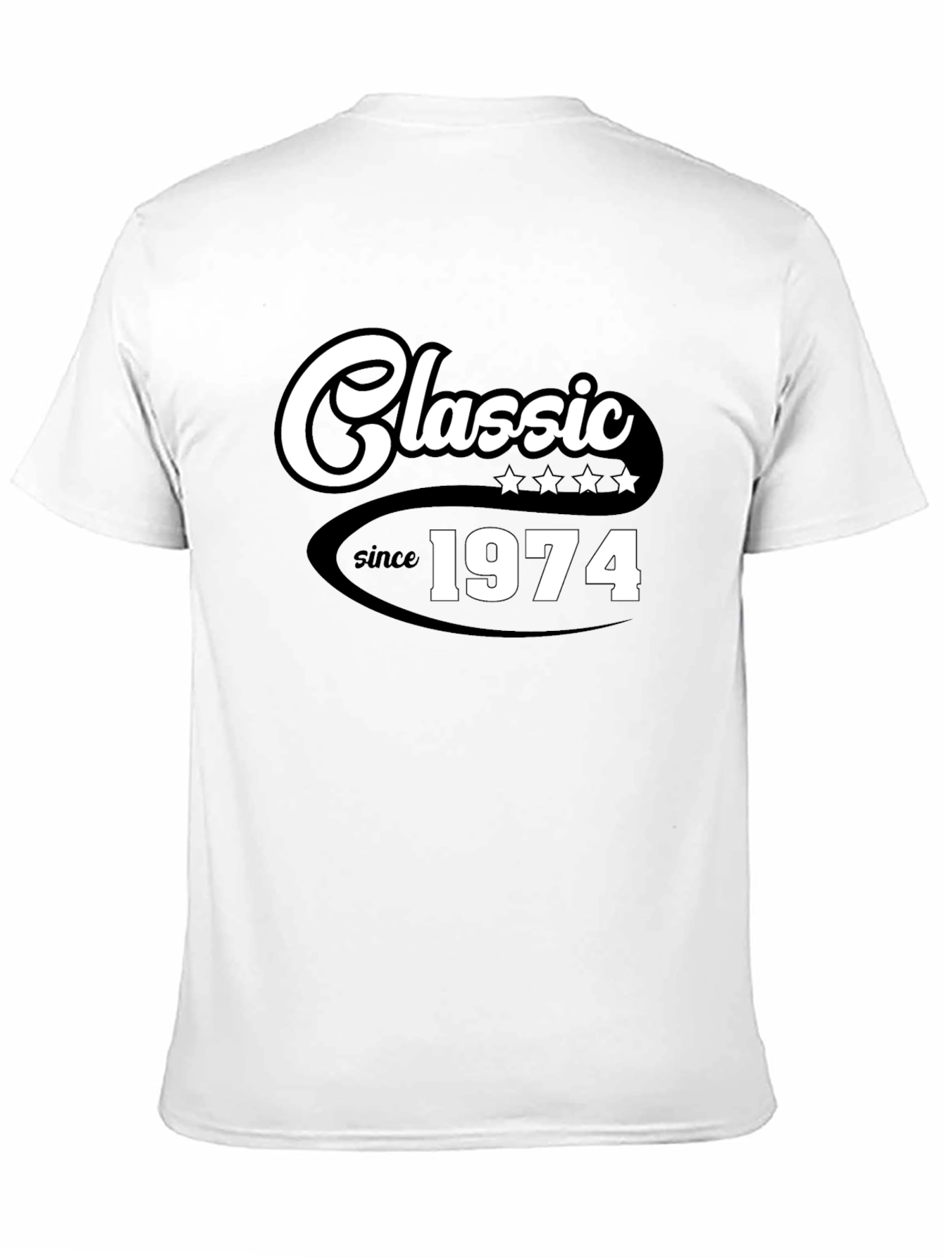 Classic Since 1974 Graphic Tee - Retro Style