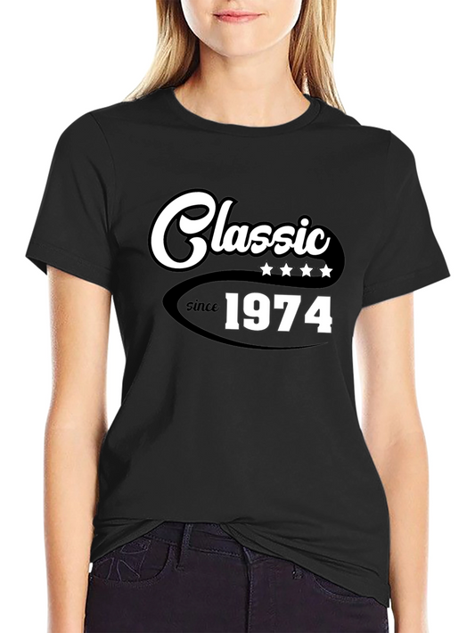 Classic Since 1974 Graphic Tee - Retro Style