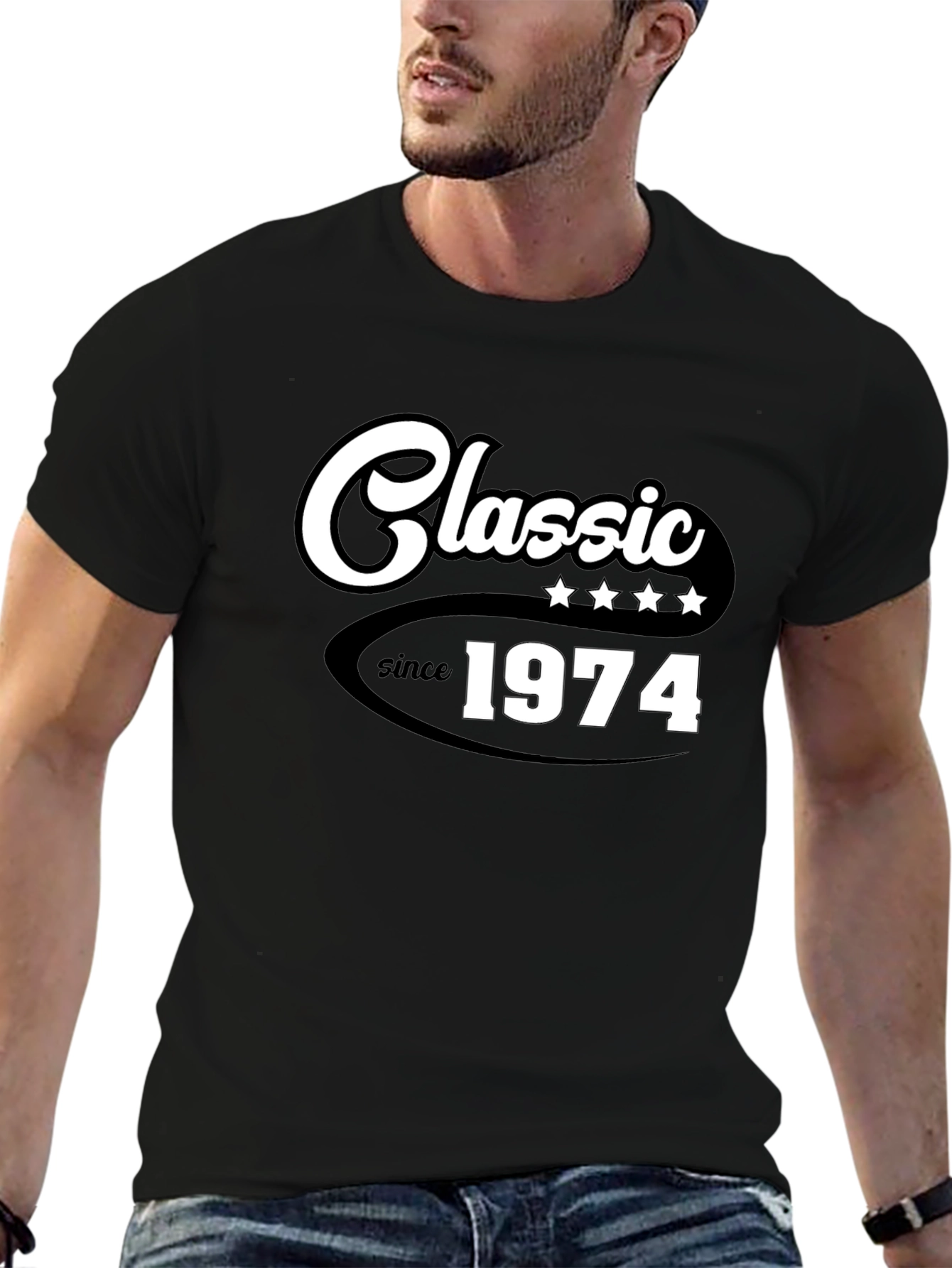 Classic Since 1974 Graphic Tee - Retro Style