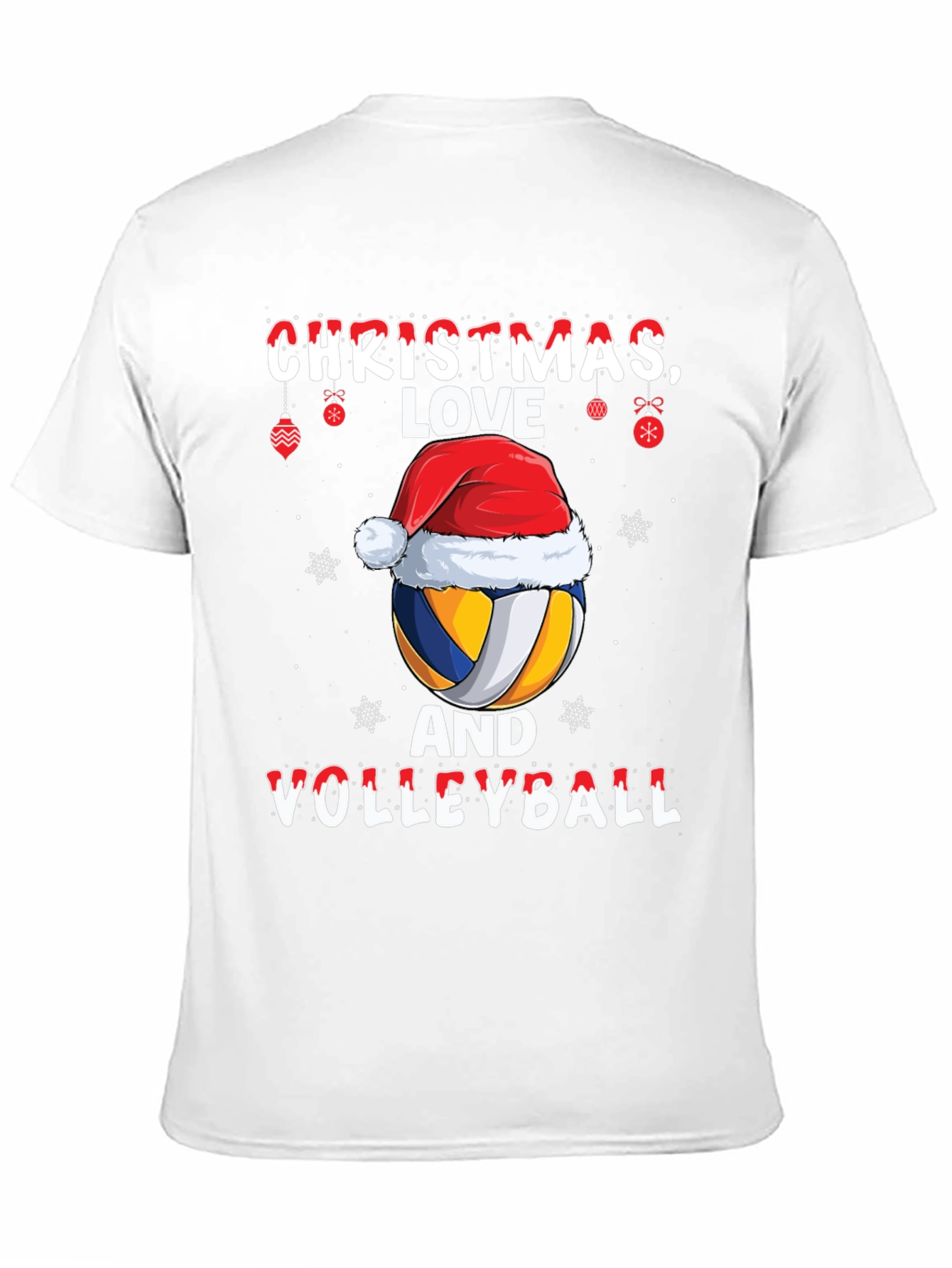 Christmas Volleyball T-Shirt