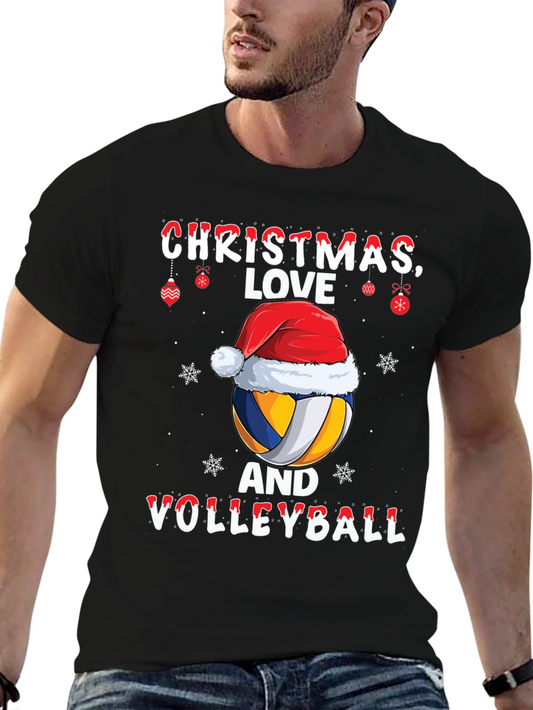 Christmas Volleyball T-Shirt