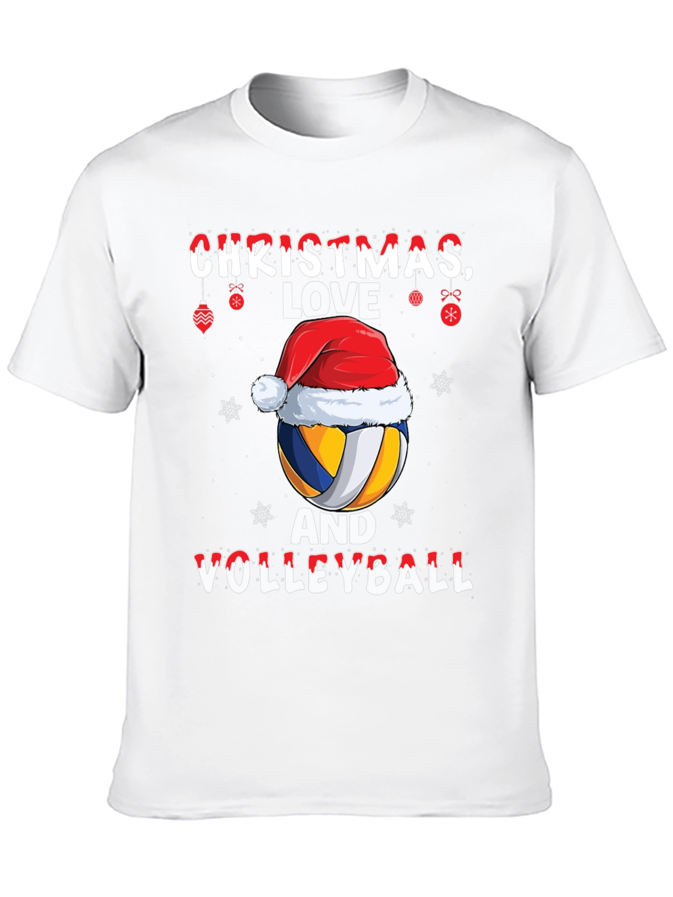 Christmas Volleyball T-Shirt