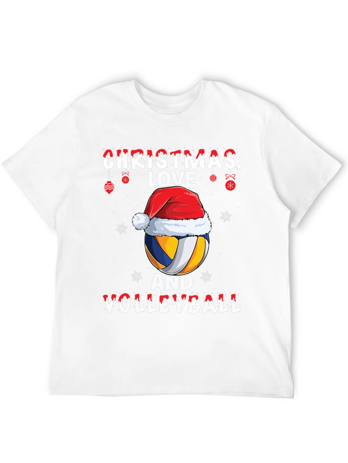 Christmas Volleyball T-Shirt
