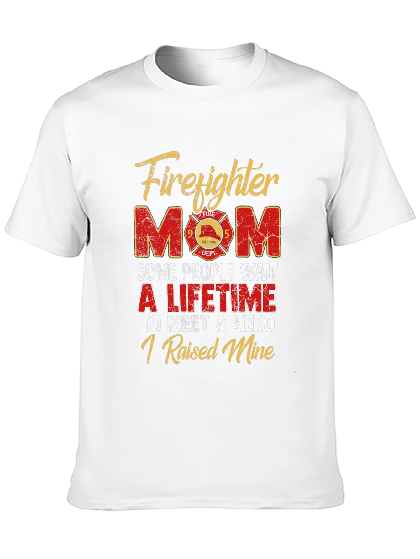 Firefighter Mom T-Shirt - Hero Raising Tee