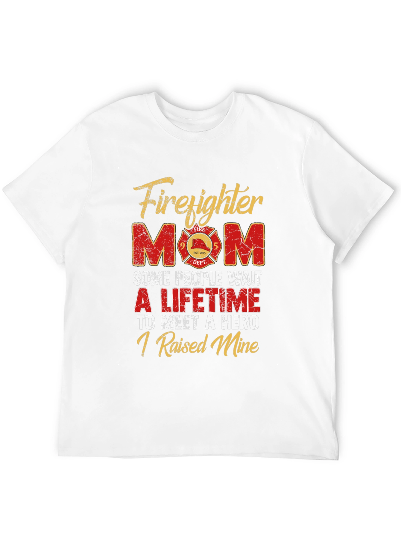 Firefighter Mom T-Shirt - Hero Raising Tee