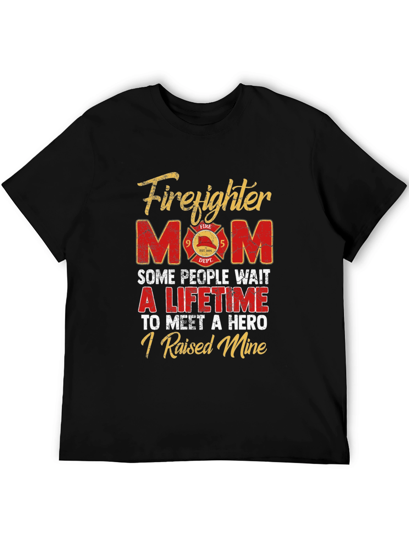 Firefighter Mom T-Shirt - Hero Raising Tee