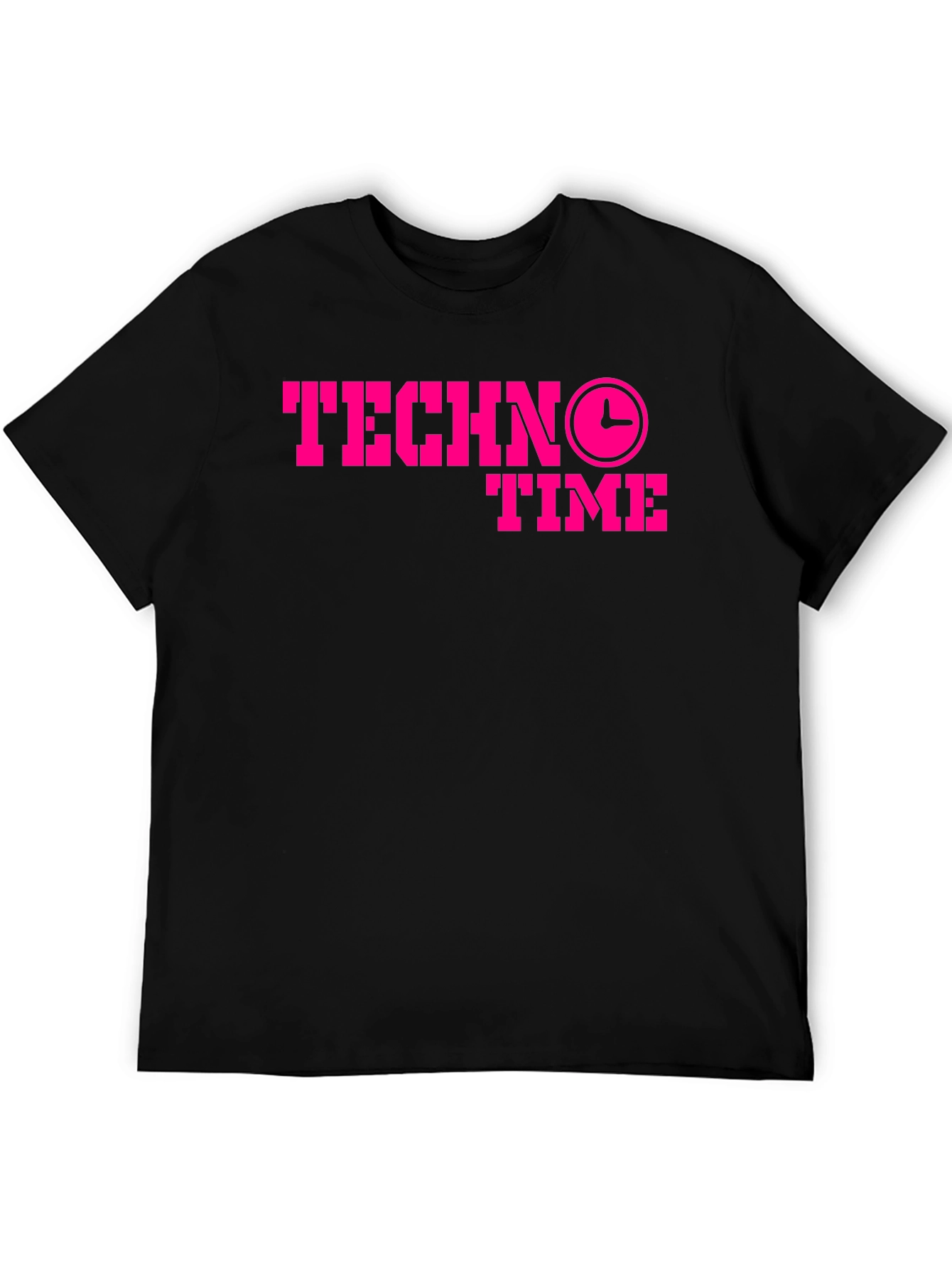 Techno Time Graphic Tee - Party Ready!