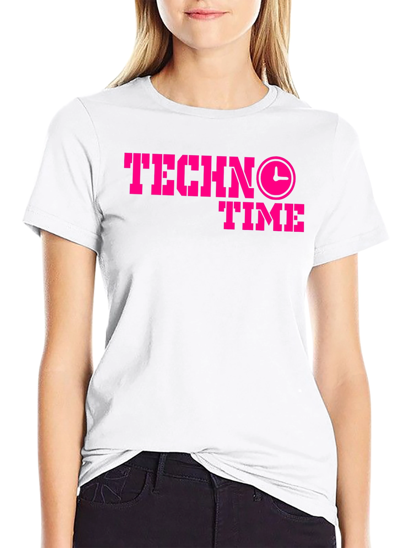 Techno Time Graphic Tee - Party Ready!