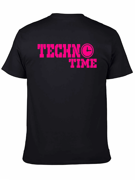 Techno Time Graphic Tee - Party Ready!