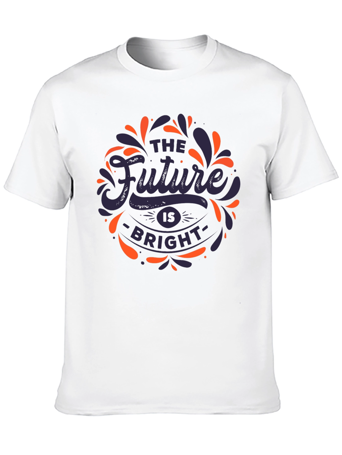 The Future is Bright Graphic Tee - Black